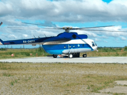 Тюменские пожарные борются с огнем в лесах Югры