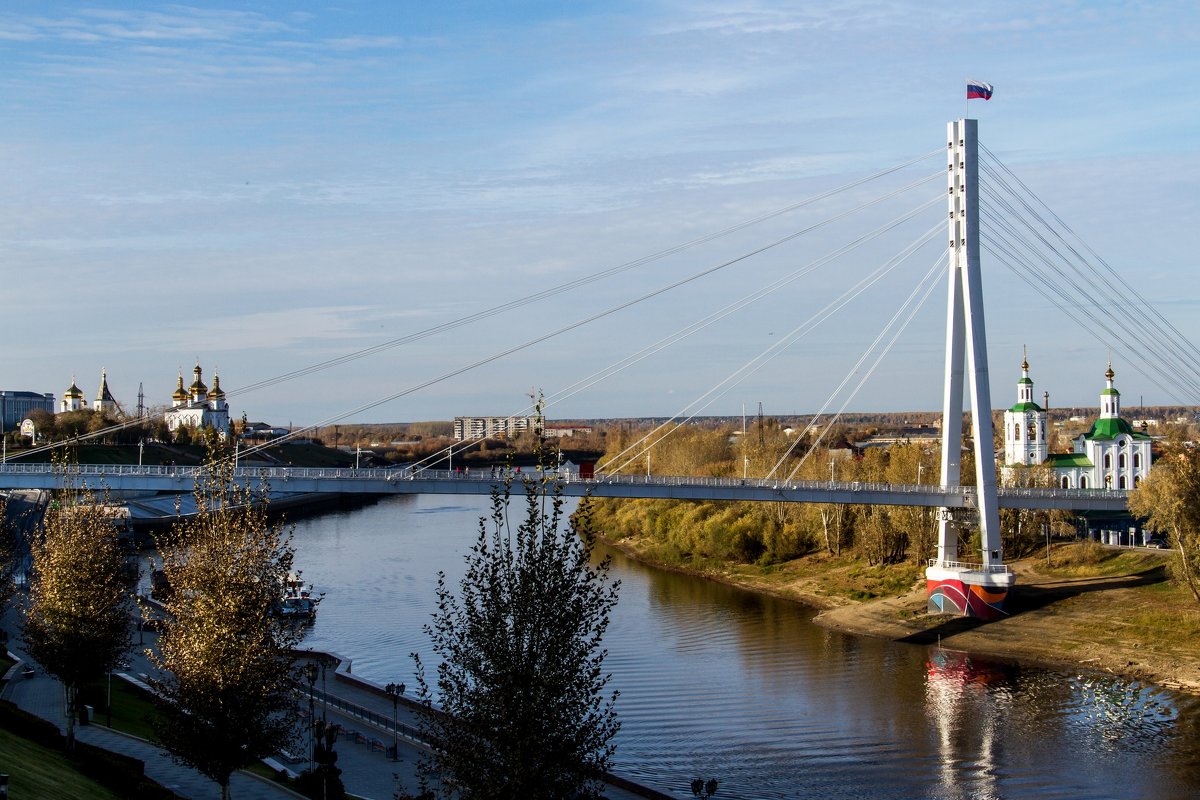 Мост влюбленных в тюмени фото