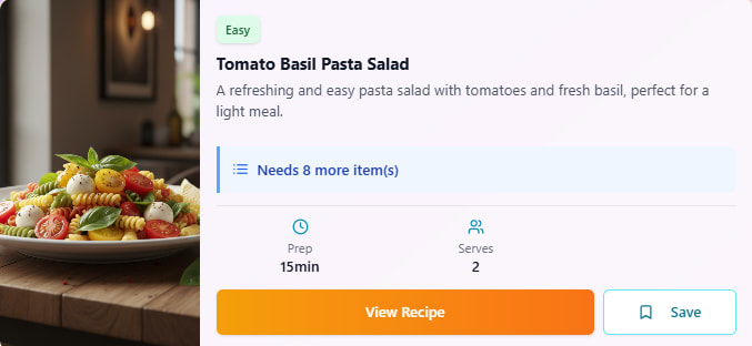 Tomato Basil Pasta Salad