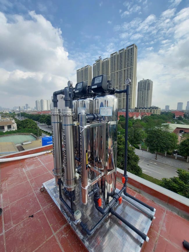 Dự án lắp đặt lọc tổng Wamax tại Biệt thự Vinhomes