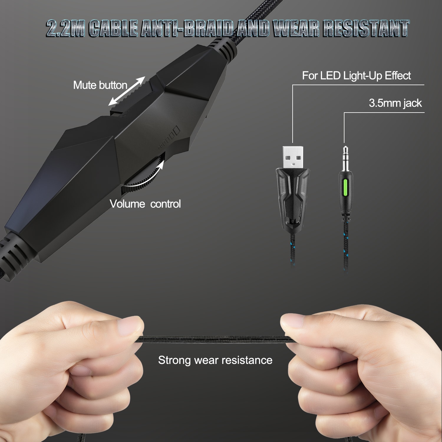 ONIKUMA K19 Microphone Detail