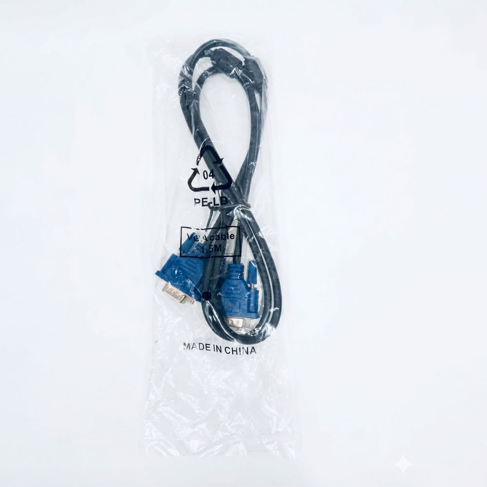 VGA CABLE MALE TO MALE 1.5M BLUE alternate view
