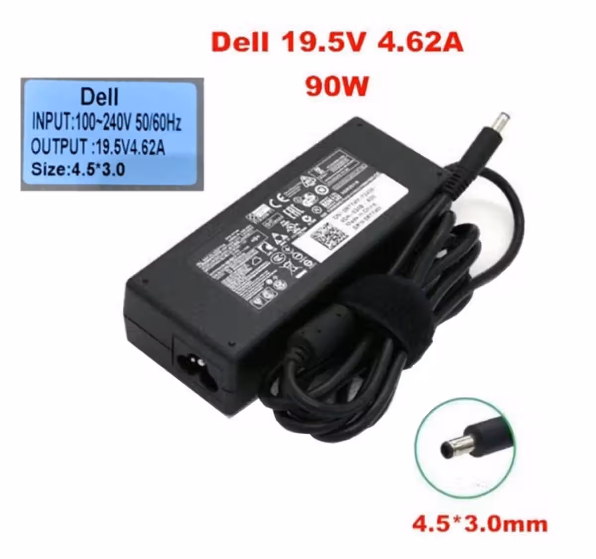 Dell Charger Cable details