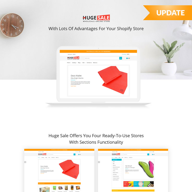 Wholesale Warehouse Shopify Theme