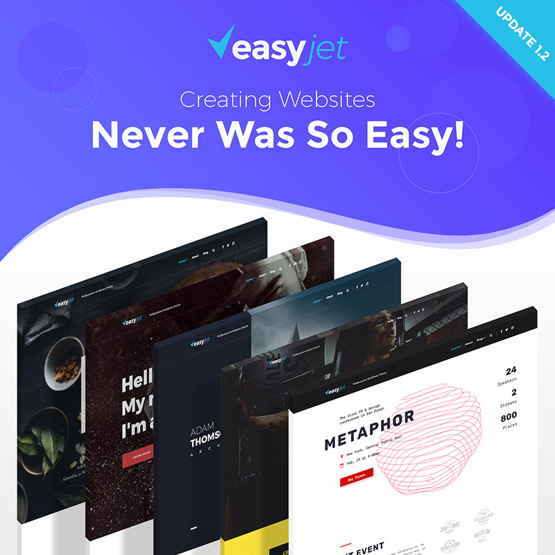 EasyJet - Multipurpose WordPress Theme