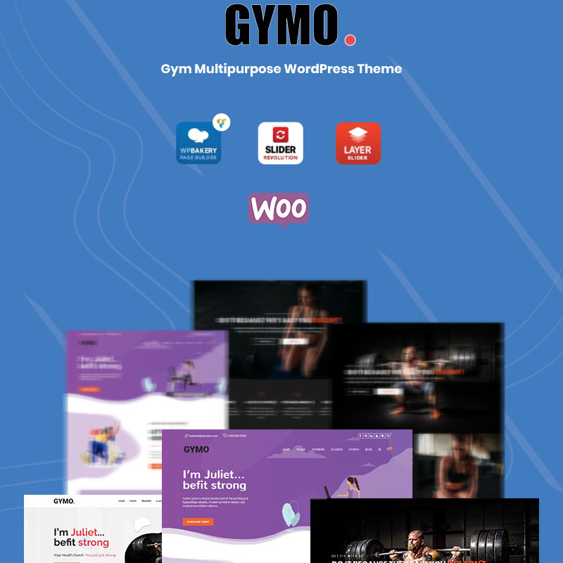 Gymo Gym Multipurpose WordPress Theme