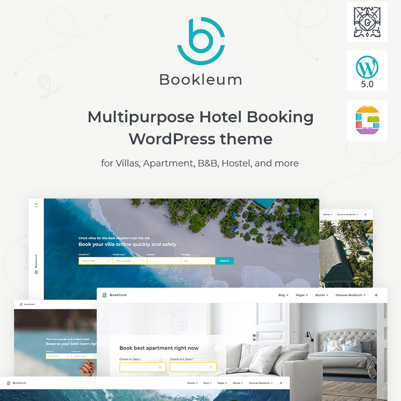 Bookleum - Rental WordPress Theme