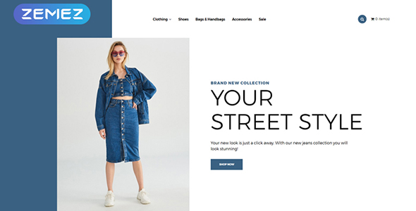 BJeans - Jeans E-commerce Modern OpenCart Template