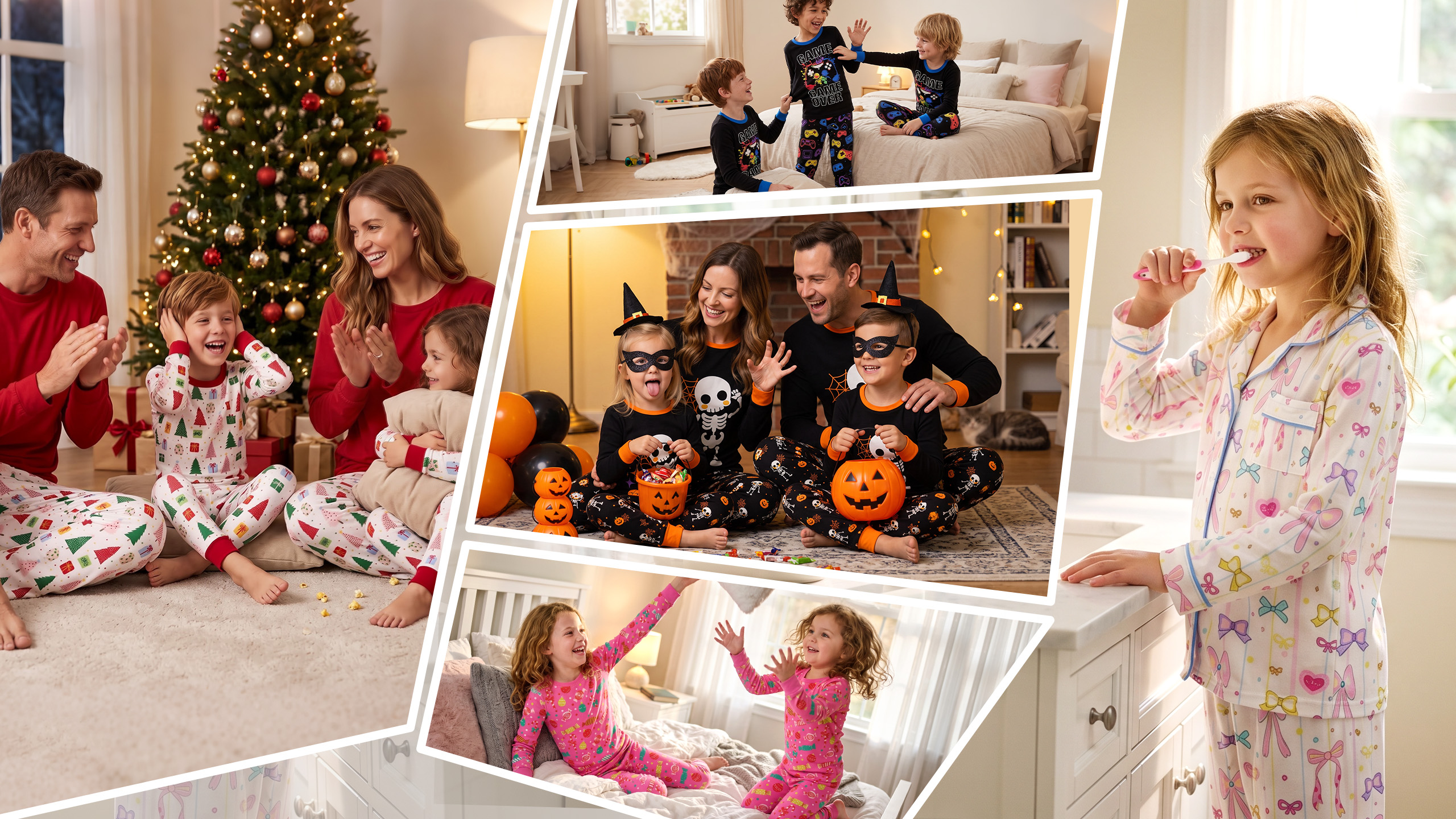 NIPAXO kids pajamas and family moments