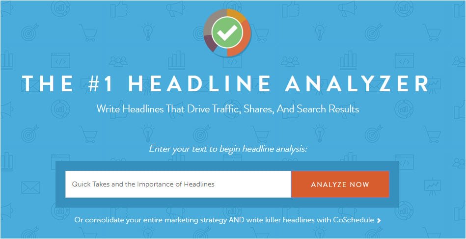 CoSchedule Headline Analyzer