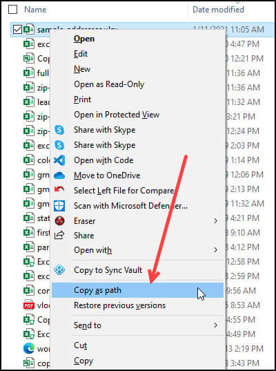 Easy Windows Tip: How to Copy File Path (3 Methods)