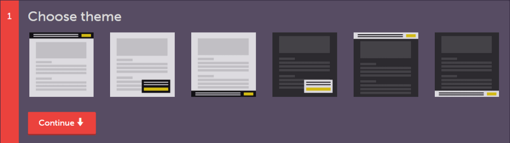 Banner theme option
