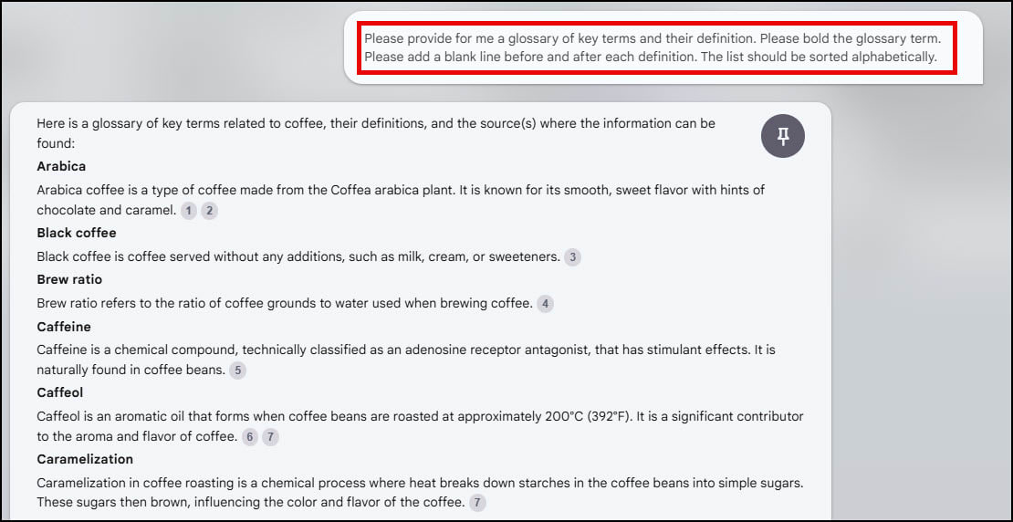 Revised glossary from prompt.
