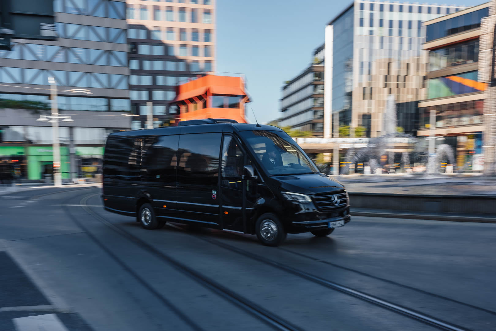 Mercedes Premium Sprinter chauffeur service