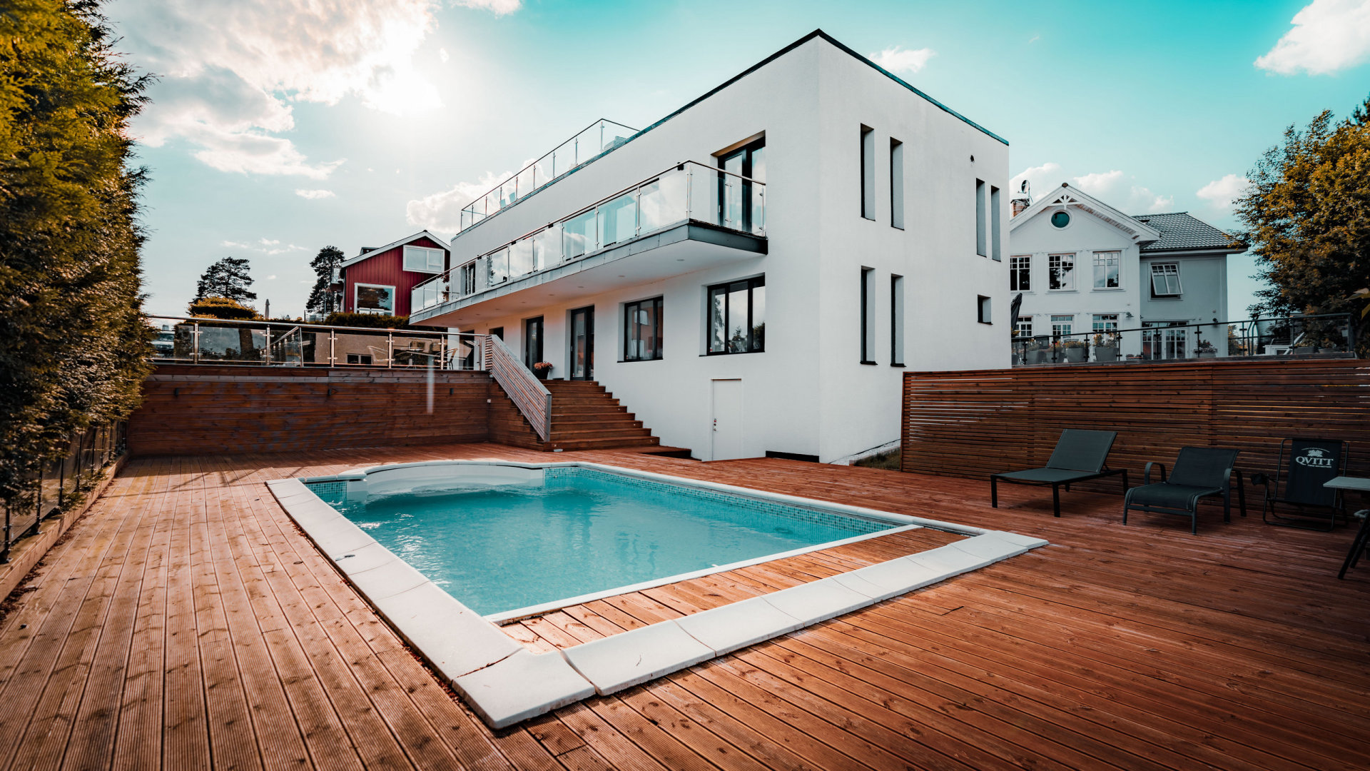 Villa with Heated Pool and Big Terrace