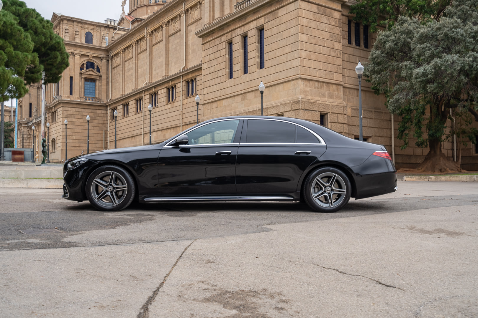 Mercedes S Class with a Chauffeur
