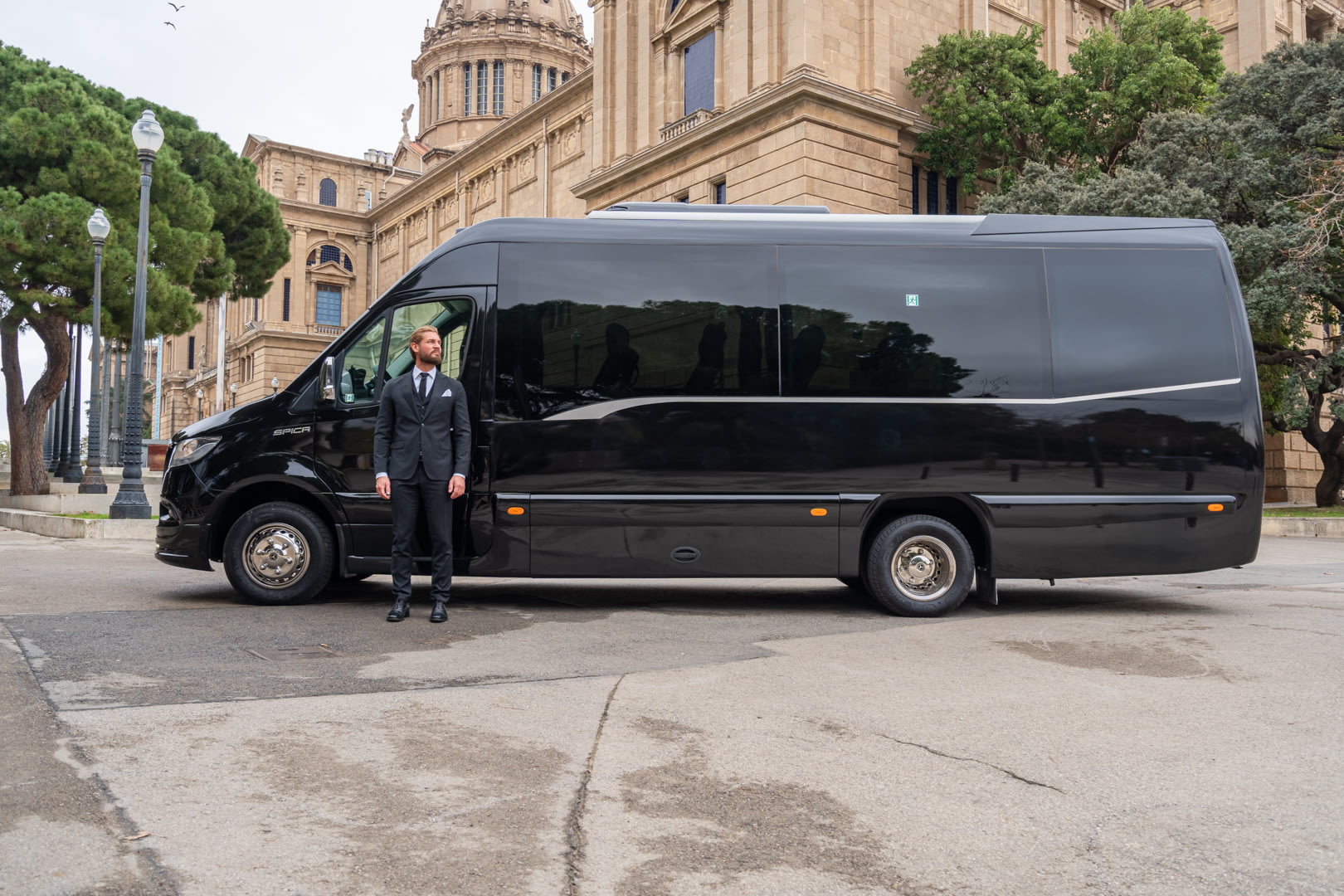 Mercedes Sprinter with a Chauffeur