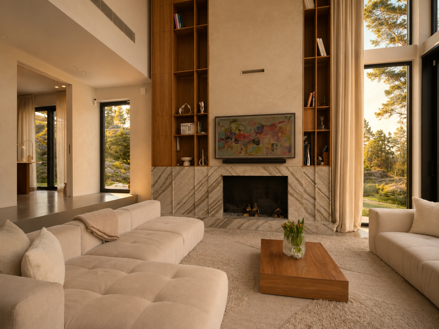 Calabasas interior