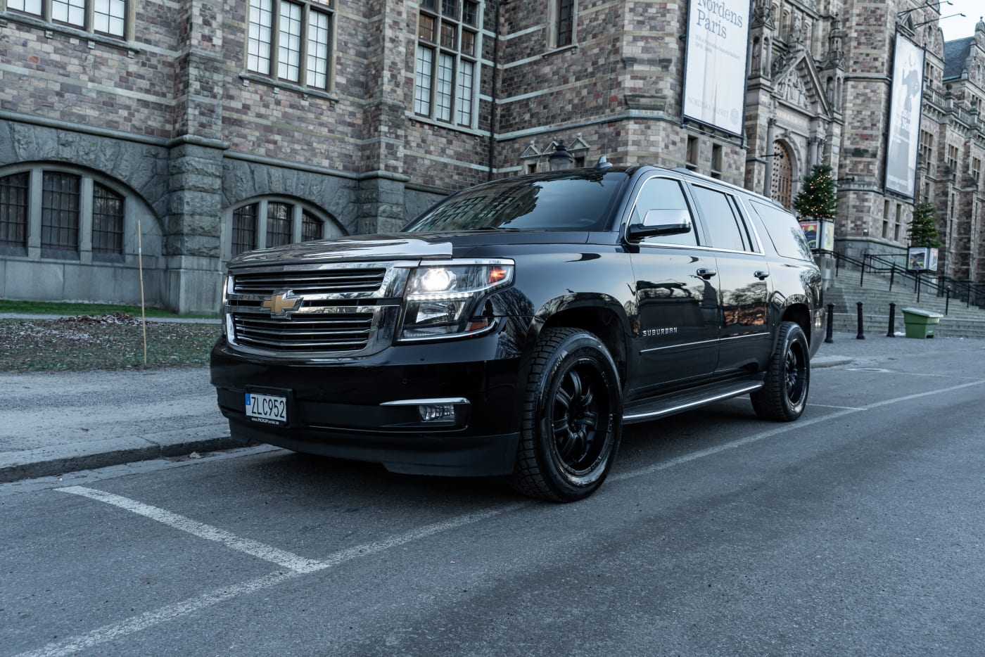 Chevrolet Suburban rental Stockholm — eight-seat family SUV