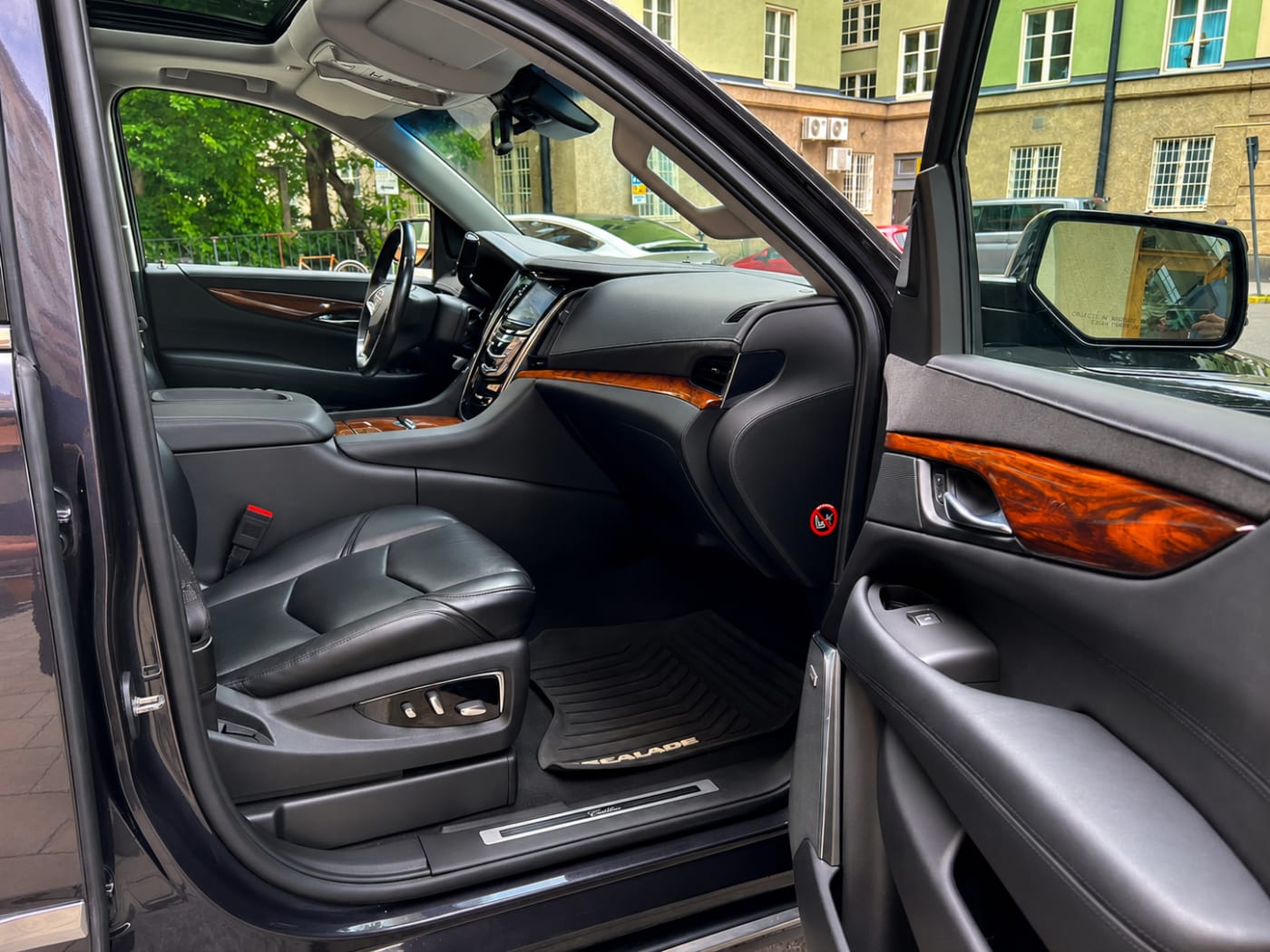 Cadillac Escalade — rare full-size SUV rental in Europe