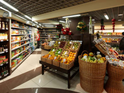 Россия оказалась единственным европейским государством с дефляцией продуктов