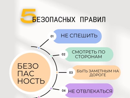 Пять безопасных правил