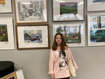 Юные воскресенские художники показали отличные результаты на Московской областной выставке-конкурсе