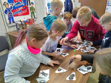 В Краснооктябрьской библиотеке – праздник для юных защитников