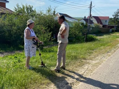 В рамках еженедельных пеших обходов на закрепленных территориях на этой неделе заместители главы администрации г.о. Зарайск провели встречи с жителями
