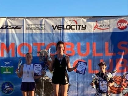 Коломчанка заняла второе место на соревнованиях по мотокроссу