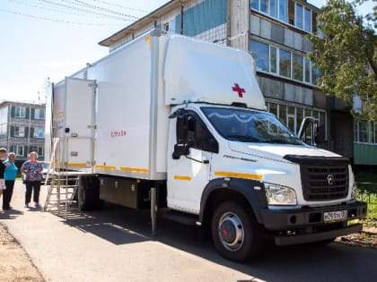 Квалифицированную медпомощь получают пациенты передвижной мобильной поликлиники Солнечногорья