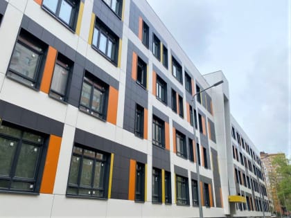 Школу в Люберцах на 825 мест достроят к новому учебному году