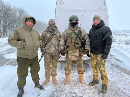 Руслан Заголовацкий доставил гуманитарную помощь военнослужащим