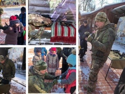 День защитника Отечества отметили в павловопосадском городском парке