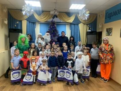В Коломне поздравили с Новым годом воспитанников социально-реабилитационного центра