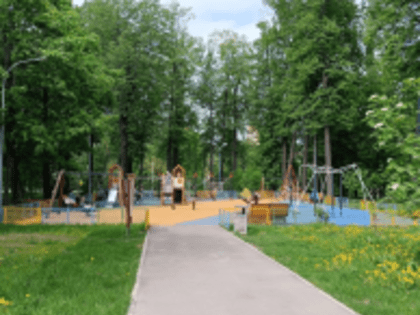 В Лобне началось благоустройство парка «Киово»