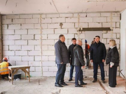 Продолжается капремонт академического корпуса гимназии имени Подольских курсантов