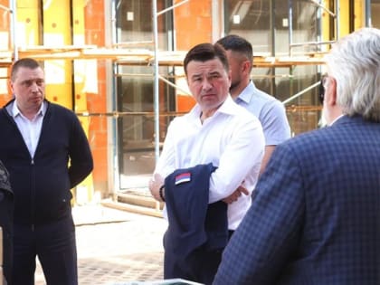 Строительство крупного больничного комплекса в Хотькове планируют завершить в сентябре