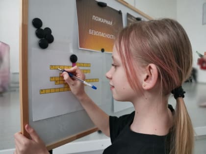 Для зарайских школьников прошло мероприятие «Панике не поддавайся, изучением правил занимайся».