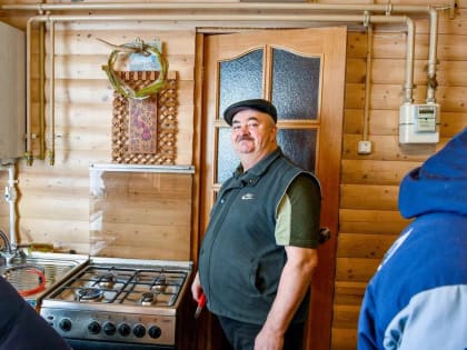 Социальная газификация в д. Губино