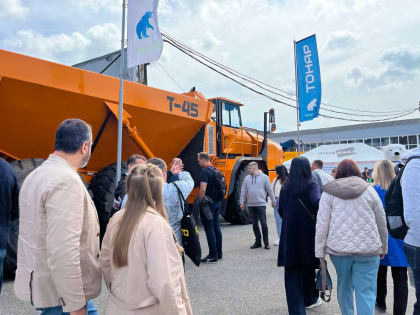Завод «Тонар» из Орехово-Зуевского округа представил свою технику на Международной выставке
