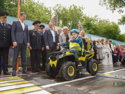 Владимир Волков принял участие в открытии специализированного автогородка в парке Люберец