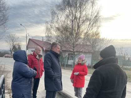 Состоялся обход территории села Непецино