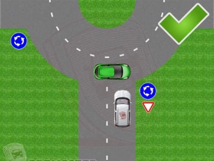 Новые правила на круговом движении