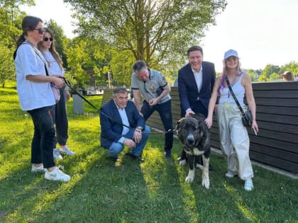 Выставка собак и кошек состоялась на территории поселения Воскресенское