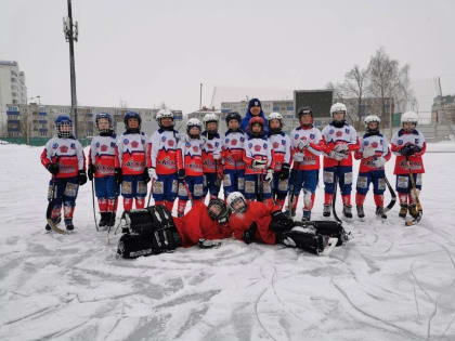 Первенство МО «Детская лига» по хоккею с мячом