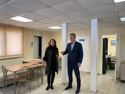 Дмитрий Дениско проинспектировал результаты капремонта в медучреждении Люберец