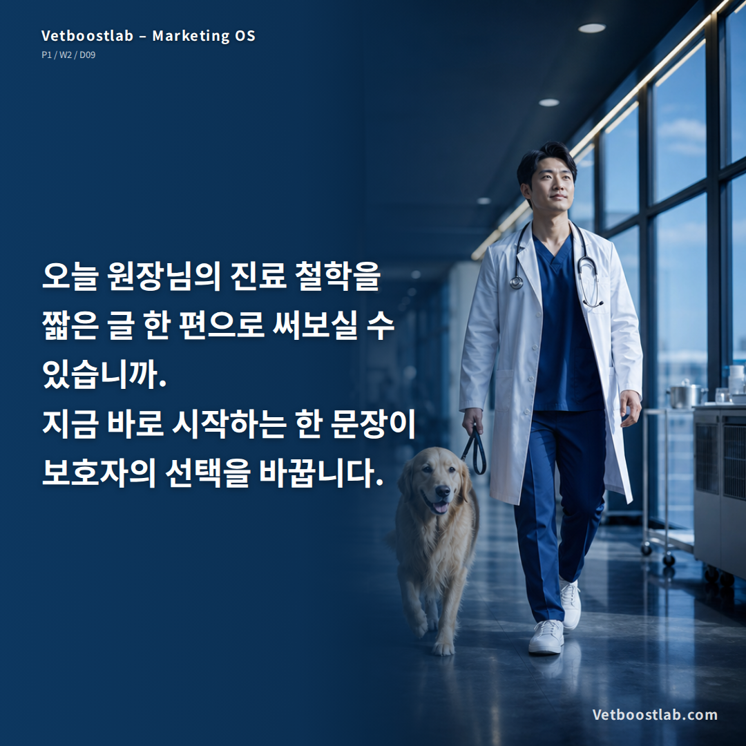 동물병원 원장 브랜딩 슬라이드 5