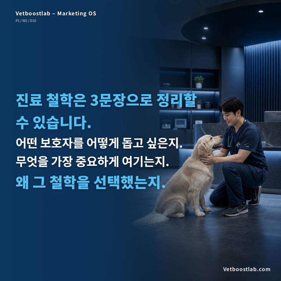 동물병원 진료 철학 슬라이드 4
