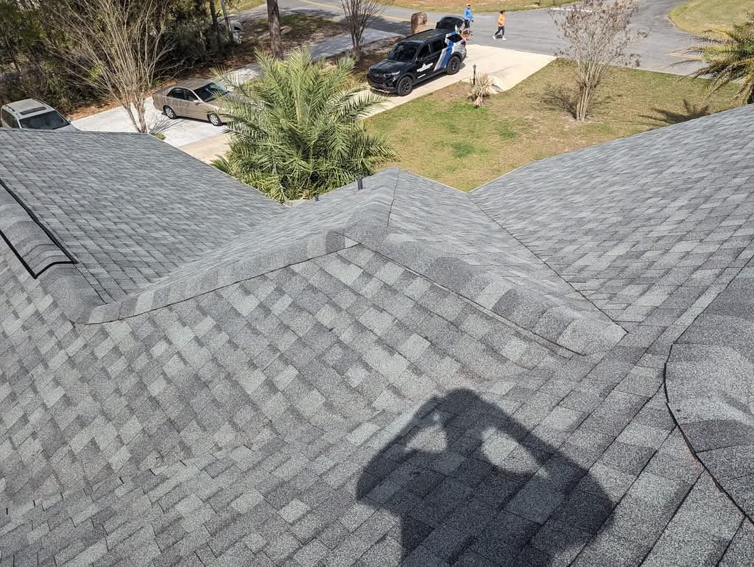 Residential roof replacement project